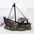 thumbnail image 3 of <p>Simulation Shipwreck, Artificial Aquarium Resin Shipwreck, For Fish  Aquarium</p>, 3 of 7