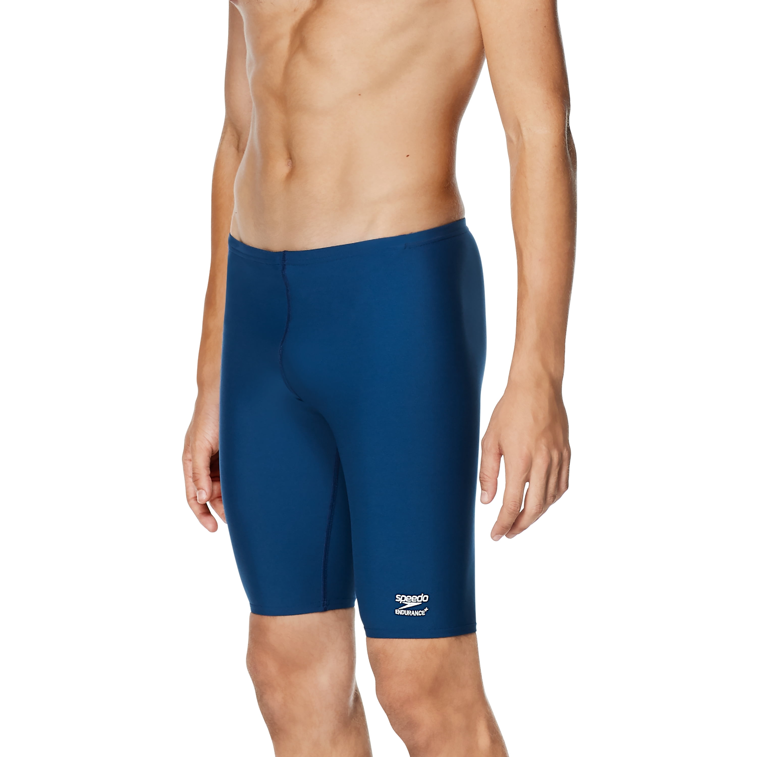 Speedo Men's Adult Swimsuit Jammer Endurance+ Solid - Navy, Size: 36
