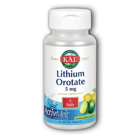 Lithium Orotate 5 mg Lemon Lime