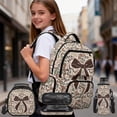 thumbnail image 2 of Bulopur 17 Inch 4 PCS Backpack Set Camo Bow Print School Bag with Full Accessories for School and Casual Use, 2 of 7