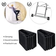thumbnail image 2 of Durable Rubber Foot Covers for Ladders Non-skid and Protective Use Black 2 Pieces, 2 of 8