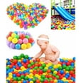 thumbnail image 2 of DcoolMoogl 20/50/100Pcs Colorful Swim Pit Balls Soft Plastic Ocean Ball Funny Baby Kids Swim Pit Toys, 2 of 7