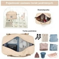 thumbnail image 4 of Grand Sac de Voyage à Main, Sac de Sport avec Compartiment Humide, Nuitée pour Femmes, 4 of 5