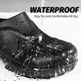 thumbnail image 2 of LAoutun Non Slip Work Shoes for Men Non Slip Clogs Men Slip-Resistant Chef Shoes Slip-on Food Service, 2 of 6
