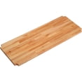 thumbnail image 2 of 36"W x 14"D x 1"Thick Hardwood Deck Overlay for Wire Shelving, 2 of 6