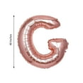 thumbnail image 3 of Efavormart Blush 40" tall Alphabet Letters / Number Foil Balloons Party Wedding Decorations Graduation New Year Party- G, 3 of 6