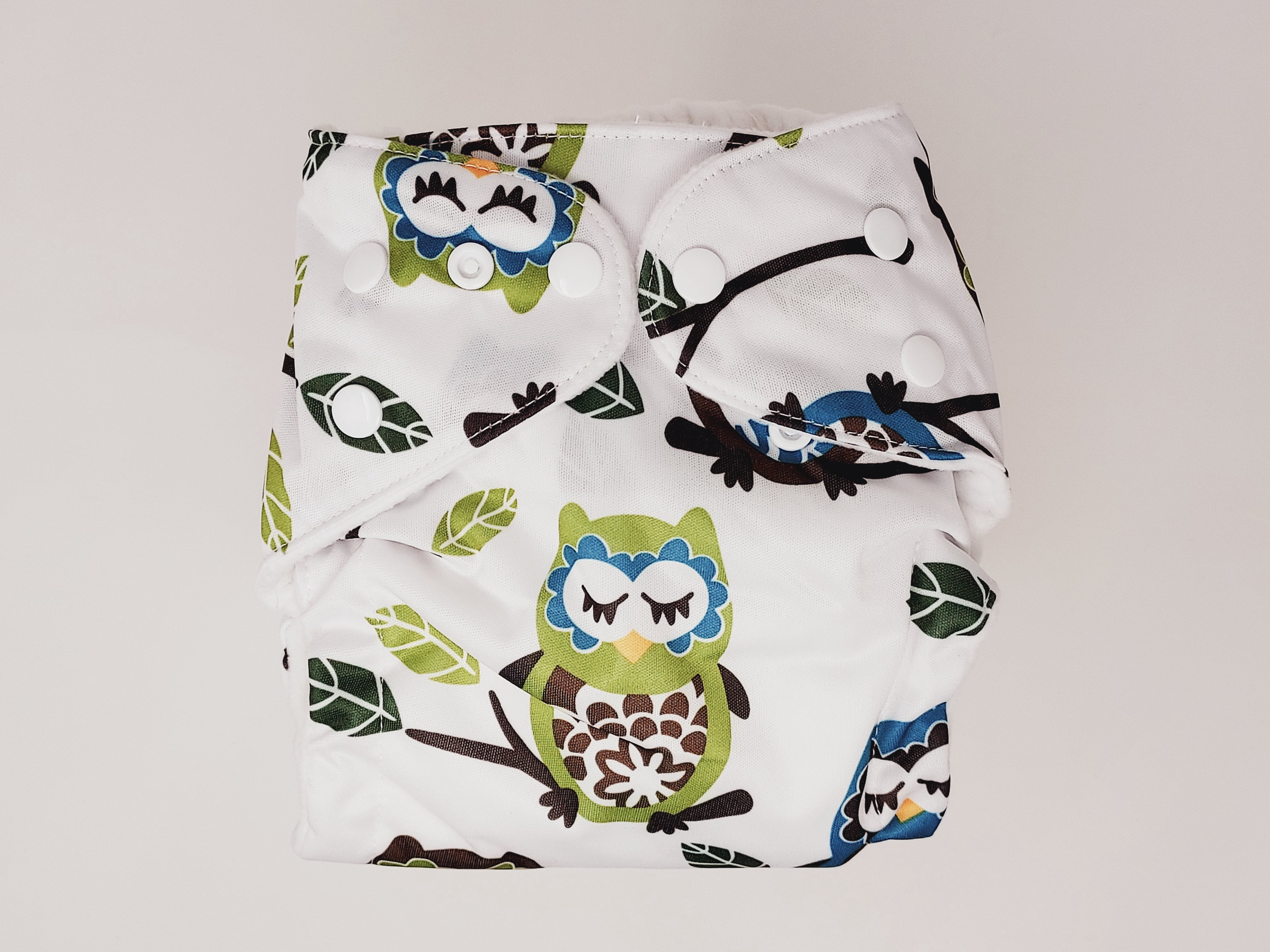 FuzziBunz 6 Pack First Year Bundles with Inserts - Playful Prints