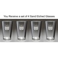 thumbnail image 2 of Houghton Irish Coat of Arms Pint Glasses - Set of 4 (Sand Etched), 2 of 2