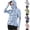 Style2-Blue sun protection clothing women, variant on Maqroz Rash Guard for Women Long Sleeve UPF 50  Sun Protection Fishing Jacket Shirts with Thumb Holes & Face Mask Gradient Zip Up Lightweight Breathable Spf Shirt Cooling Hoodie Outdoor Hiking Shirts