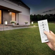 Feit OneSync Landscape Square Bronze Solar LED Hanging Pathway Light, 20 Lumens