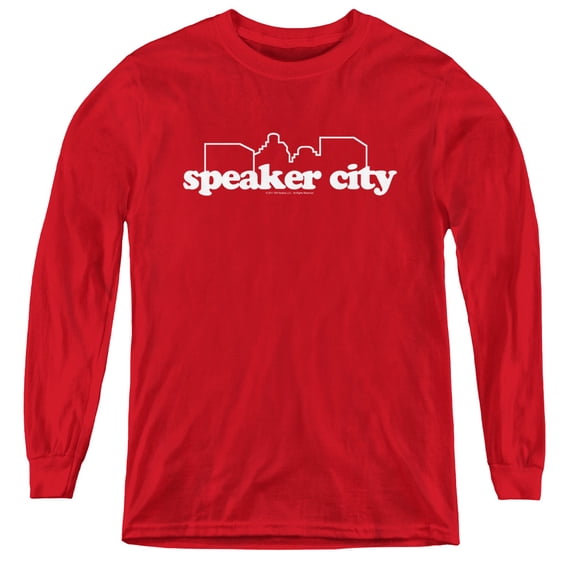 Old School - Speaker City Logo - Youth Long Sleeve Shirt - Large