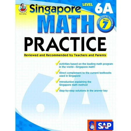 Singapore Math Practice Supplemental Workbook, Multiple Levels