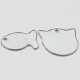thumbnail image 4 of MasteelfCA 50 Pcs Stainless Steel Pet Tag Dog Chain Hanging Pendant Creative Pets Blank Tag Puppy Traction Rope Accessories for Puppy Teddy DIY Craving (Silver, Mixed Style), 4 of 7