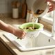 thumbnail image 3 of Magnetic Sink Basket Press To Dump Household Kitchen Sink Separation Leftover Food And Filter Basket, 3 of 6