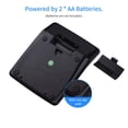 thumbnail image 3 of Desktop Calculator 12-Digits LCD Display Electronic Calculator Counter Big Buttons with Music Piano Play Time Date Show Alarm Clock Function for Office Business Classroom Home Suppli, 3 of 7