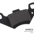 thumbnail image 3 of 2pcs Front and Rear Brake Pads for Motorcycle Set, 3 of 6