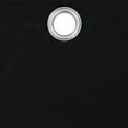 thumbnail image 6 of Eclipse Solid Thermapanel Room Darkening Grommet 54 x 63 Curtain Panel in Black, 6 of 10