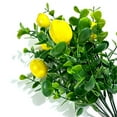 thumbnail image 6 of 2PCS Lemon Tree,Artificial Lemon Leaves with Lemon,11.81" Faux Greenery Plants,Plastic Lemon Tree Bushes for Garden,Patio,Porch,Window Box,Planter & Indoor Outdoor Home Decor(2PCS), 6 of 8