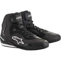 Alpinestars Faster-3 Rideknit Mens Motorcycle Road Riding Shoe - Black - 7