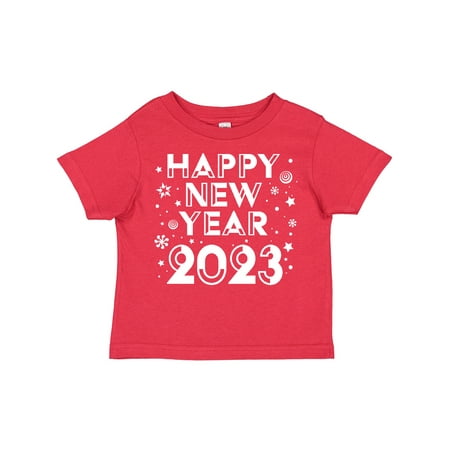 

Inktastic Happy New Year 2023 Gift Toddler Boy or Toddler Girl T-Shirt