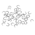 thumbnail image 3 of 50pcs Horquillas Giratorias Fáciles Sunnimix Acero Inoxidable Tamaño S, 3 of 8