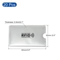 thumbnail image 2 of Fundas Protectoras para Tarjetas de Crédito RFID Uxcell 20Pack, 2 of 5