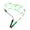 Novelty funny toy - Green, variant on 93.3 Inch LED Light Up Jump Rope, 237cm Luminous PVC Skipping Rope with Colorful Flashing Lights, Glow in The Dark Fitness Rope for Boys girls, Night Exercise Training, 4 Colors Available