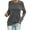 Gray, variant on Gubotare Tshirts Shirts For Women Womens Long Sleeve Tshirt V Neck Loose Fit Soft Waffle Knit Thermal Tops,Khaki L