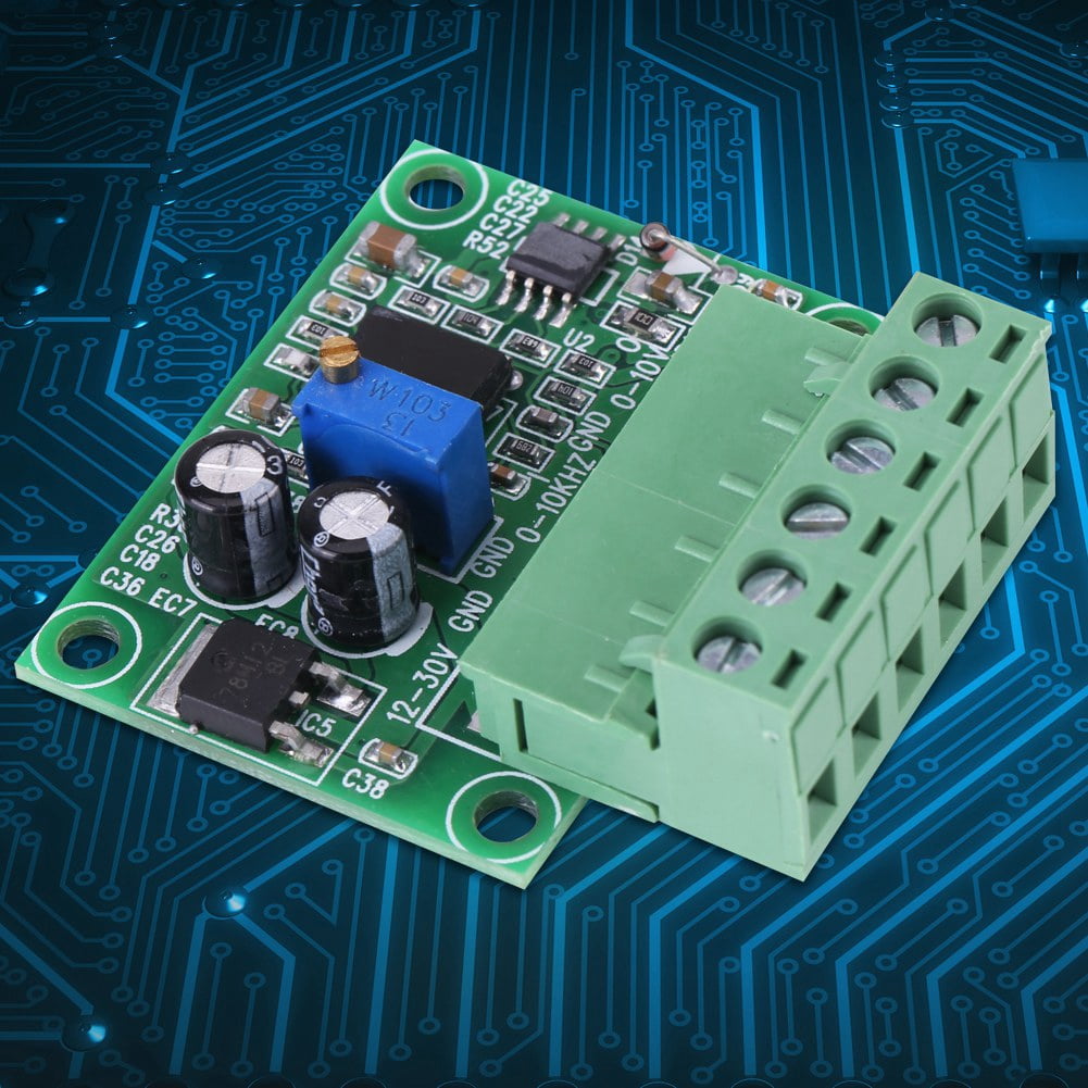 Frequency to Voltage 0-10Khz to 0-10V F//V Digital to Analog Converter Module New