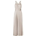 thumbnail image 1 of Femmes Bandage Multi Façon Envelopper Robe Maxi Robe Robe Bandage Multi Façon Demoiselle d'Honneur Longue Robe, 1 of 5
