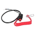 thumbnail image 1 of Interruptor de Parada de Matar Fuera de Borda, Matar El Interruptor con un Cordón Fuerte Fuera de Borda Universal Cortada Para Scooters para Motocicletas para Motores del motor de, 1 of 7