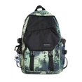 thumbnail image 1 of Mochila Retro con Graffiti para chica adolescente, impermeable, de viento, para estudiantes universitarios, bonita, de gran capacidad Fivean unisex, 1 of 2