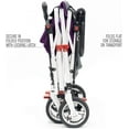 thumbnail image 2 of Creative Outdoor Push-Pull Collapsible Folding Wagon for Kids With Removable Canopy- Purple and Gray, 2 of 6