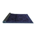 thumbnail image 2 of Ahgly Company Indoor Round Persian Blue Traditional Area Rugs, 4' Round, 2 of 4