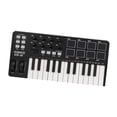 thumbnail image 4 of Controlador de teclado MIDI, almohadilla MIDI, teclado de piano de controlador de mini almohadilla de baja latencia profesional con 8 almohadillas de, 4 of 8