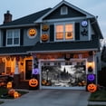thumbnail image 3 of Halloween Garage Door Cover 16x7 FT - Spooky Outdoor Scary Decor Banner for Home, Yard, Party Wall, Window Indoor Holiday Decoration, 3 of 4