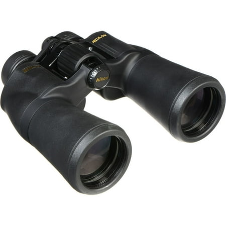 Nikon 12x50 Aculon A211 Weather Resistant Porro Prism Binocular with 5.2 Degree Angle of View, Black, U.S.A.