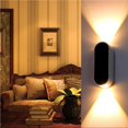thumbnail image 4 of Bewildely Lámpara de pared LED magnética de 6 W, aplique de pared hacia arriba y hacia abajo, CA interior 85-265 V, blanco cálido para Home Bar Cafe Iluminación y accesorios No.2 Bewildely HA024421-02, 4 of 6