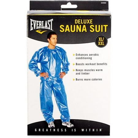 Everlast Deluxe EVA Sauna Suit, Medium/Large