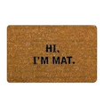 thumbnail image 2 of Soft Durable Welcome Letter Non-slip Water Absorption Door Mat Carpet Entrance Floor Decor, 2 of 3