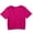 Hot Pink, variant on Women's V Neck Ribbed Short Sleeve Form Fitting Crop Tops for Women Daily Casual All-Day Comfort Wear