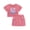 Supergirl Pink Wash, variant on DC Comics Justice League Toddler Girls' Cropped 2-Piece T-Shirt and Skort Set Supergirl Pink Wash