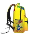 thumbnail image 3 of Woody Woodpecker Backpacks Cute Cartoon Casual School Laptop Bag, College Students Bookbag Computer Bag for Travel Hiking Work, 3 of 6