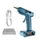thumbnail image 1 of Pistola de pegamento termofusible con apagado automático y recargable para reparaciones rápidas en el hogar 20 pegamento en barra 5400mA, 1 of 9