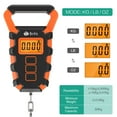thumbnail image 2 of ORIA Portable Fishing Scale, 110lb/50kg Digital Hanging Hook Scale with Backlit LCD Display for Luggage, Orange, 2 of 7