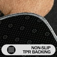 thumbnail image 5 of Black Boho Bathroom Rugs Non-Slip Small Bath Mat, Cute Bath Mat Soft Washable Aesthetic Bathmat Shower Rug for Bathtub Bedroom Kitchen, 5 of 6