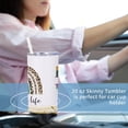 thumbnail image 5 of Teacher Appreciation Gifts, Personalized Teacher Tumbler, Graduation Gifts from Students, Birthday Gifts for Teacher, Thank You Gifts Back to School - 20oz Stainless Steel Skinny Tumbler Insulated Cup, 5 of 5