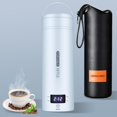 thumbnail image 1 of Hervidor eléctrico de viaje QRAGJBM portátil 450 ml 300 W azul, 1 of 6