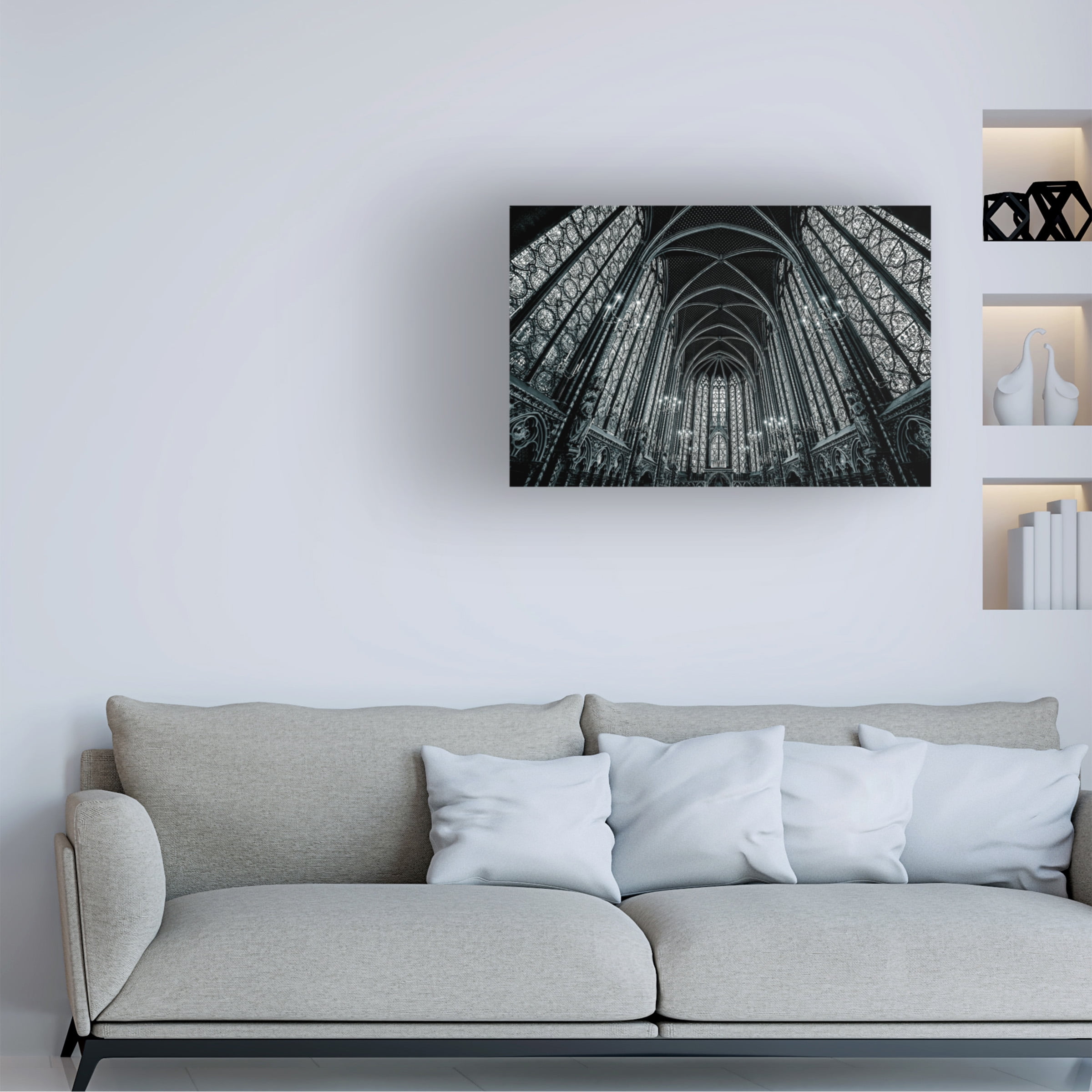 Mike Kreiten 'Gem of Gothic' Canvas Art
