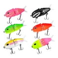 thumbnail image 5 of 6CM/6.5G Multi-Jointed Fishing Lure with Hooks Realistic 2-Section Swimbait Plastic Artificial Bait Freshwater Saltwater Bass Trout Pike Fishing Accessories, 5 of 8